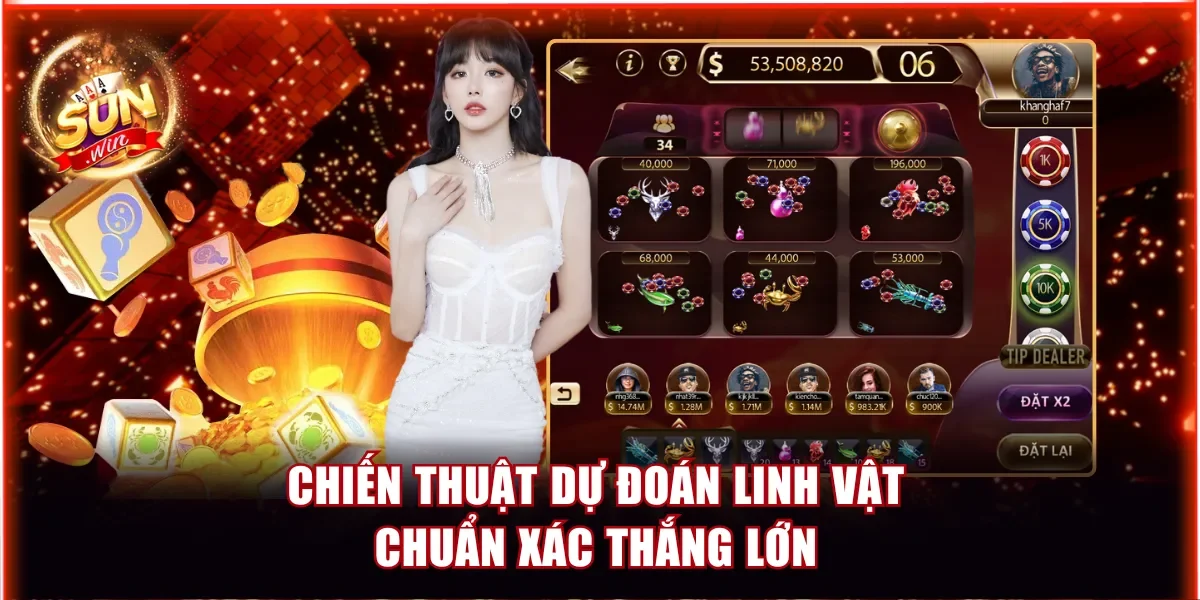 Bầu Cua Lộc Thú Sunwin - Vào Tiền Kiếm Thưởng Xanh Chín 4 Chiến thuật dự đoán linh vật chuẩn xác thắng lớn