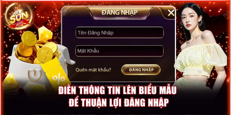 Đăng Ký Đăng Nhập Sunwin Đơn Giản Dành Cho Người Mới 3 dien thong tin len bieu mau de thuan loi dang nhap