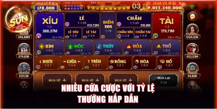 Keno Lộc Phát Sunwin - Cược Đơn Giản, Tỷ Lệ Trúng Hấp Dẫn 3 Game có nhiều cửa cược với tỷ lệ thưởng hấp dẫn