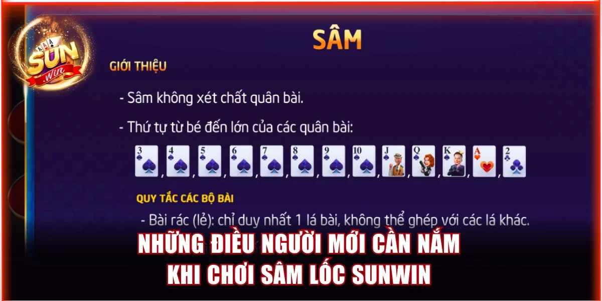 Game Bài Sâm Lốc Sunwin Dễ Chơi, Tỷ Lệ Trả Thưởng Hấp Dẫn 2 Thông tin cơ bản về Sâm lốc Sunwin cho người mới