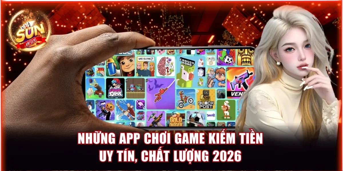 Top 5 App Chơi Game Kiếm Tiền Uy Tín, Chất Lượng Năm 2026 1 app chơi game kiếm tiền