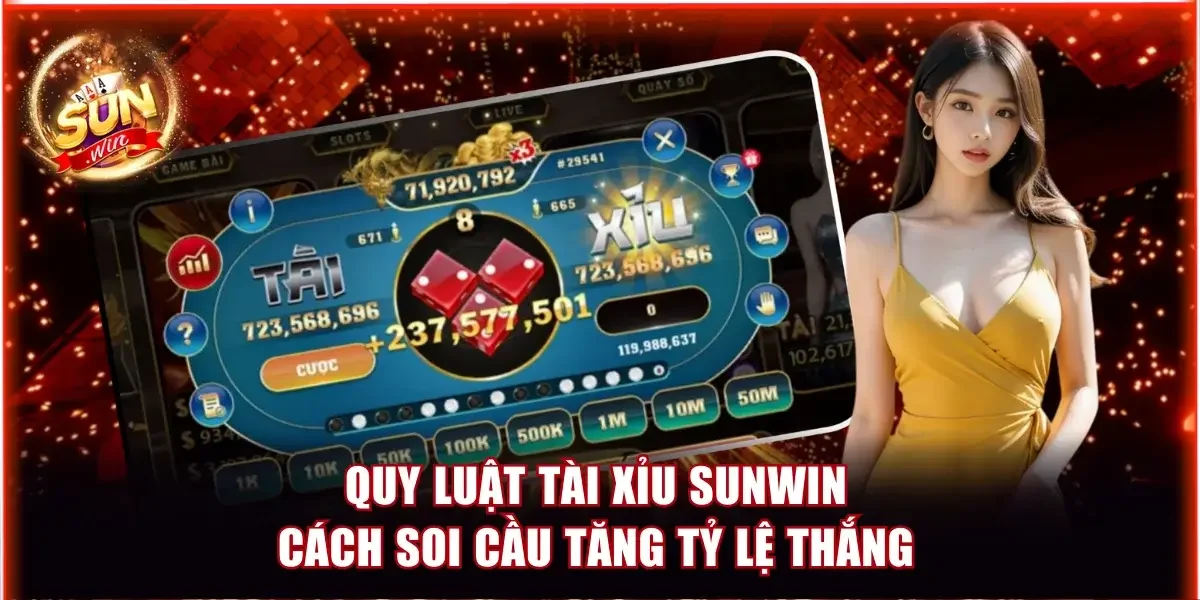 Giải Mã Các Quy Luật Tài Xỉu Sunwin Phổ Biến Giúp Soi Cầu Hiệu Quả 1 quy luật Tài Xỉu Sunwin